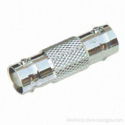 BNC Connector with -40-60°C Temperature Range and Double BNC Female Connectors, ABS Insulator